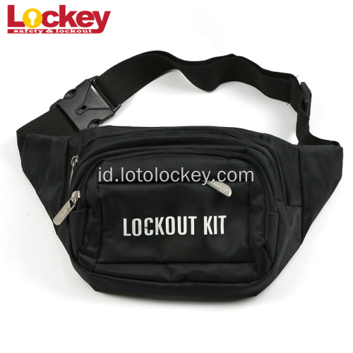 Keselamatan Pribadi Listrik Lockout Pouch Tagout Tas Pinggang